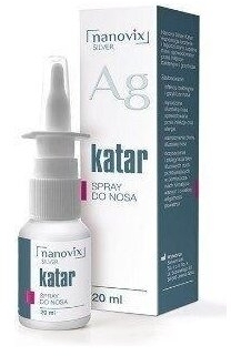 Nanovix Silver Katar Spray do nosa 20 ml
