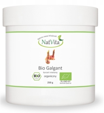 NatVita Bio Galgant korzeń 250 g