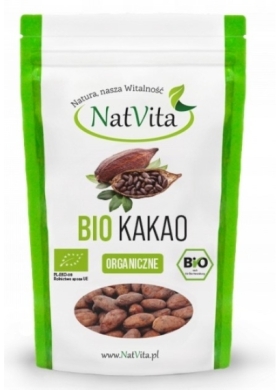 NatVita Bio Kakao całe ziarna 250 g
