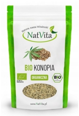 NatVita Bio Konopia ziarno łuskane 1000 g