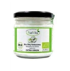 NatVita Bio Olej kokosowy extra virgin 200 ml
