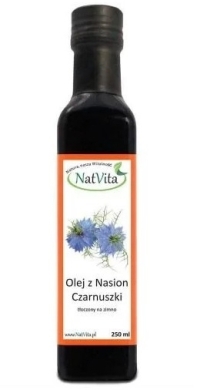 NatVita Olej z nasion Czarnuszki 250 ml