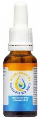 Nattofit Kropla Słońca D3 +  K2MK7 krople 20 ml