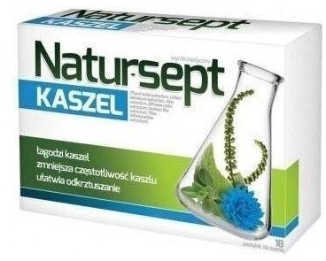 NaturSept Kaszel 18 pastylek