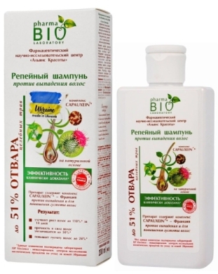 Naturalny szampon przeciw wypadaniu włosów Łopianowy 200 ml