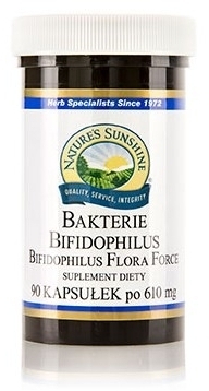 Nature's Sunshine bakterie Bifidophilus 90 kapsułek