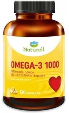 Naturell Omega-3 1000 120 kapsułek