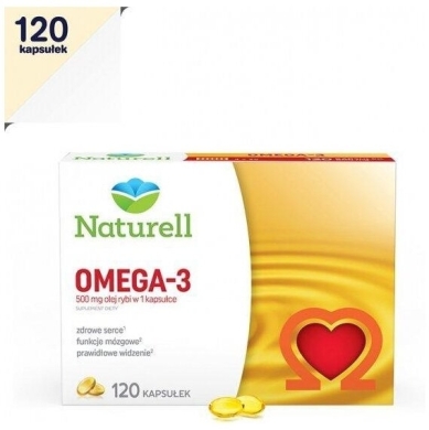 Naturell Omega-3 120 kapsułek