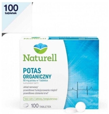 Naturell Potas Organiczny 100 tabletek 