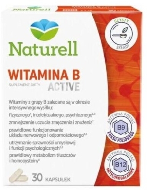 Naturell Witamina B ACTIVE 30 kapsułek