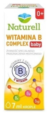 Naturell Witamina B Complex Baby krople 7 ml