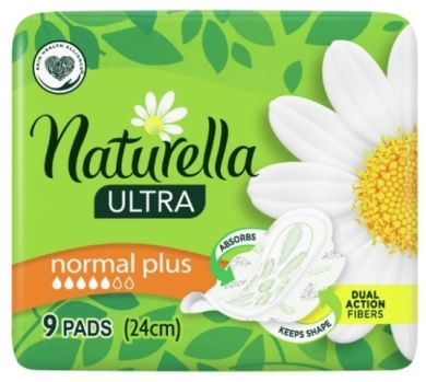 Naturella Ultra Normal Plus Podpaski Higieniczne Ze Skrzydełkami 9 Sztuk