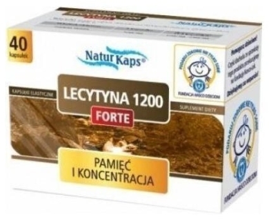 Naturkaps Lecytyna 1200 Forte 40 kapsułek