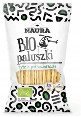 Naura Paluszki żytnie pełnoziarniste 45 g