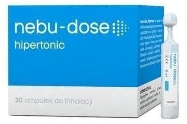 Nebu-Dose roztwór hipertoniczny do inhalacji 30 ampułek