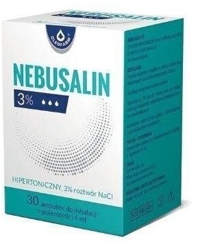 Nebusalin 3% roztwór 30 ampułek 4 ml