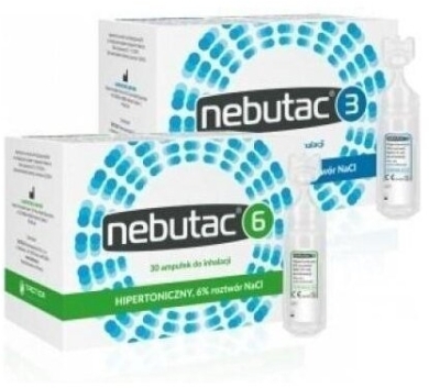 Nebutac 3 roztwór do inhalacji 3 % 30 ampułek 4 ml