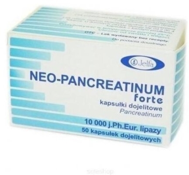 Neo-Pancreatinum Forte 10000 50 kapsułek