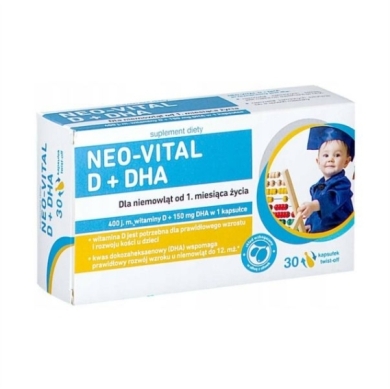 Neo-Vital D+DHA 30 kapsułek