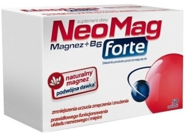 NeoMag Forte Magnez + B6 50 tabletek