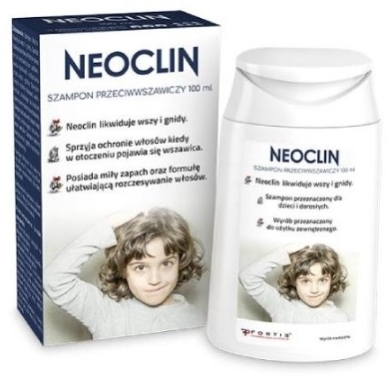 Neoclin szampon leczniczy przeciwwszawiczy 100 ml