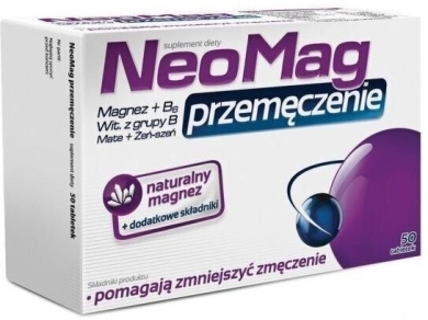 Neomag Przemęczenie 50 tabletek