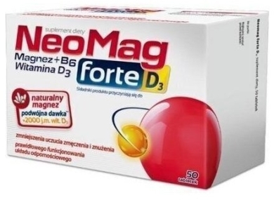 Neomag forte D3 50 tabletek