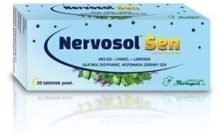 Nervosol ® Sen 20 tabletek