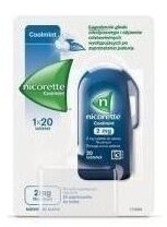 Nicorette Coolmint 2 mg 20 tabletek