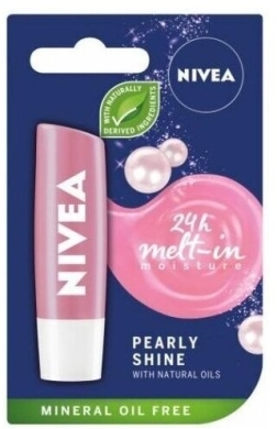 Nivea Pearly Shine Pielęgnująca Pomadka Do Ust 4,8 g