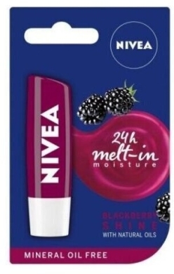 Nivea Pomadka ochronna Blackberry Shine 4,8 g