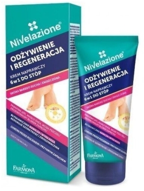 Nivelazione ODŻYWIENIE I REGENERACJA krem naprawczy 6 w 1 do stóp 75 ml