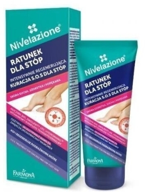 Nivelazione RATUNEK DLA STÓP Intensywnie regenerująca kuracja S.O.S dla stóp 50 ml