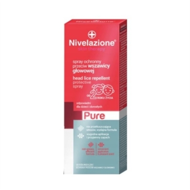 Nivelazione skin therapy PURE Spray ochronny przeciw wszawicy głowowej 100 ml