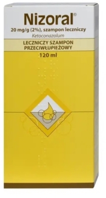 Nizoral szampon leczniczy 20 mg/g 120 ml
