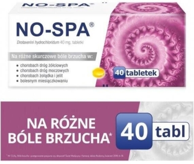 No-Spa 0,04 g 40 tabletek