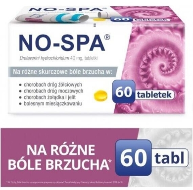 No-Spa 60 tabletek