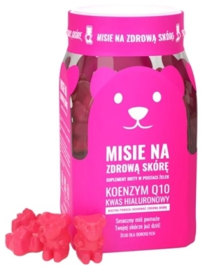Noble Health Misie na zdrową skórę żelki 300g
