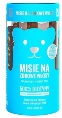 Noble Health Misie na zdrowe włosy żelki 300 g