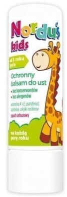 Norduś Kids Balsam ochronny do ust 3,6 g
