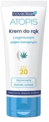 Novaclear Atopis Krem do rąk z klejem konopnym 50 ml