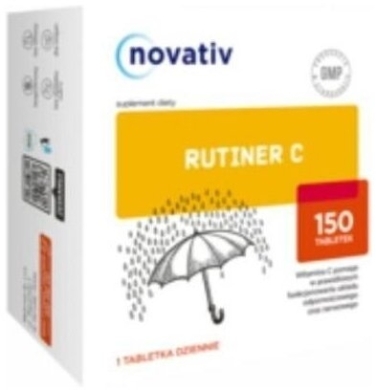 Novativ Rutiner C 150 tabletek