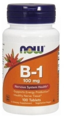 Now Foods B-1 100 tabletek