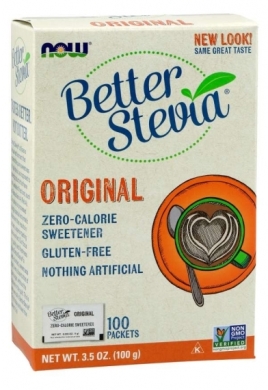 Now Foods Better Stevia 100 saszetek