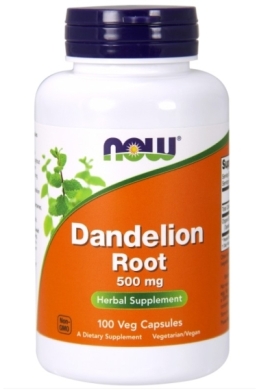 Now Foods Dendelion root- Mniszek lekarski 100 kapsułek