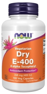 Now Foods E-400 Vegetarian Dry 100 kapsułek