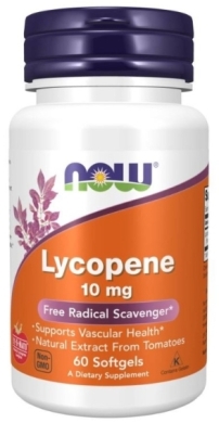 Now Foods Lycopene 10 mg 60 kapsułek