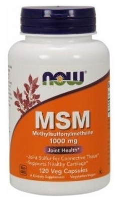 Now Foods MSM 1000 mg 120 kapsułek