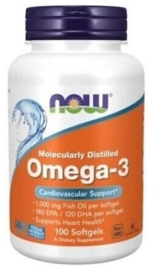 Now Foods Omega-3 100 kapsułek