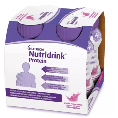 Nutridrink Protein smak owoców leśnych Zestaw: 48x125 ml